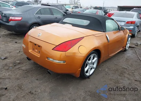 2004 Nissan 350Z Touring из США, поврежденный, VIN JN1AZ36A04T010143